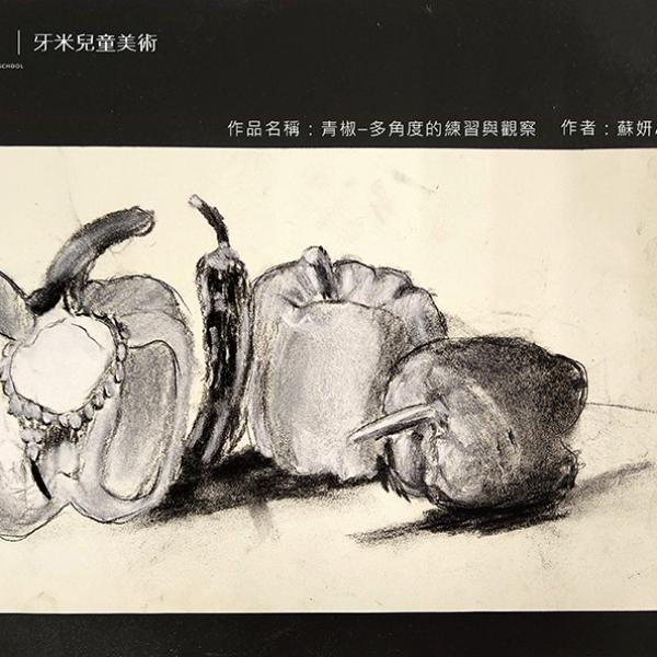 青椒的多角度練習與觀察